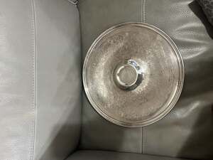 Vintage Wm. Rogers & Son 866 Silverplate Chip Dip Tray Prudential Insurance Engr